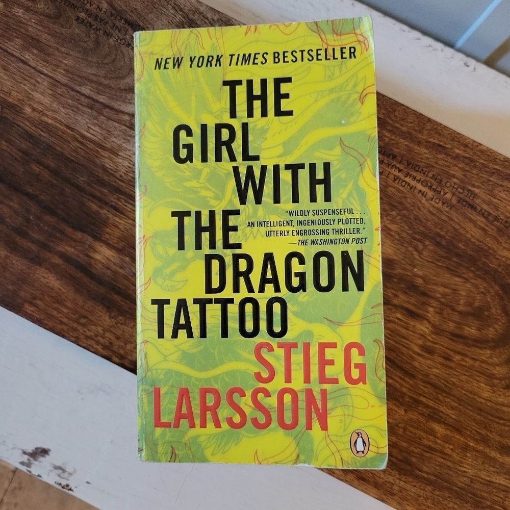 The Girl With the Dragon Tattoo Novel Stieg Larsson